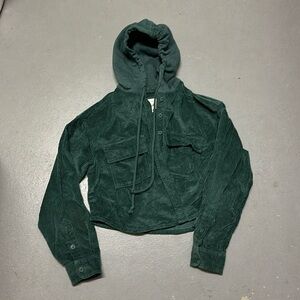 American Eagle corduroy crop size small